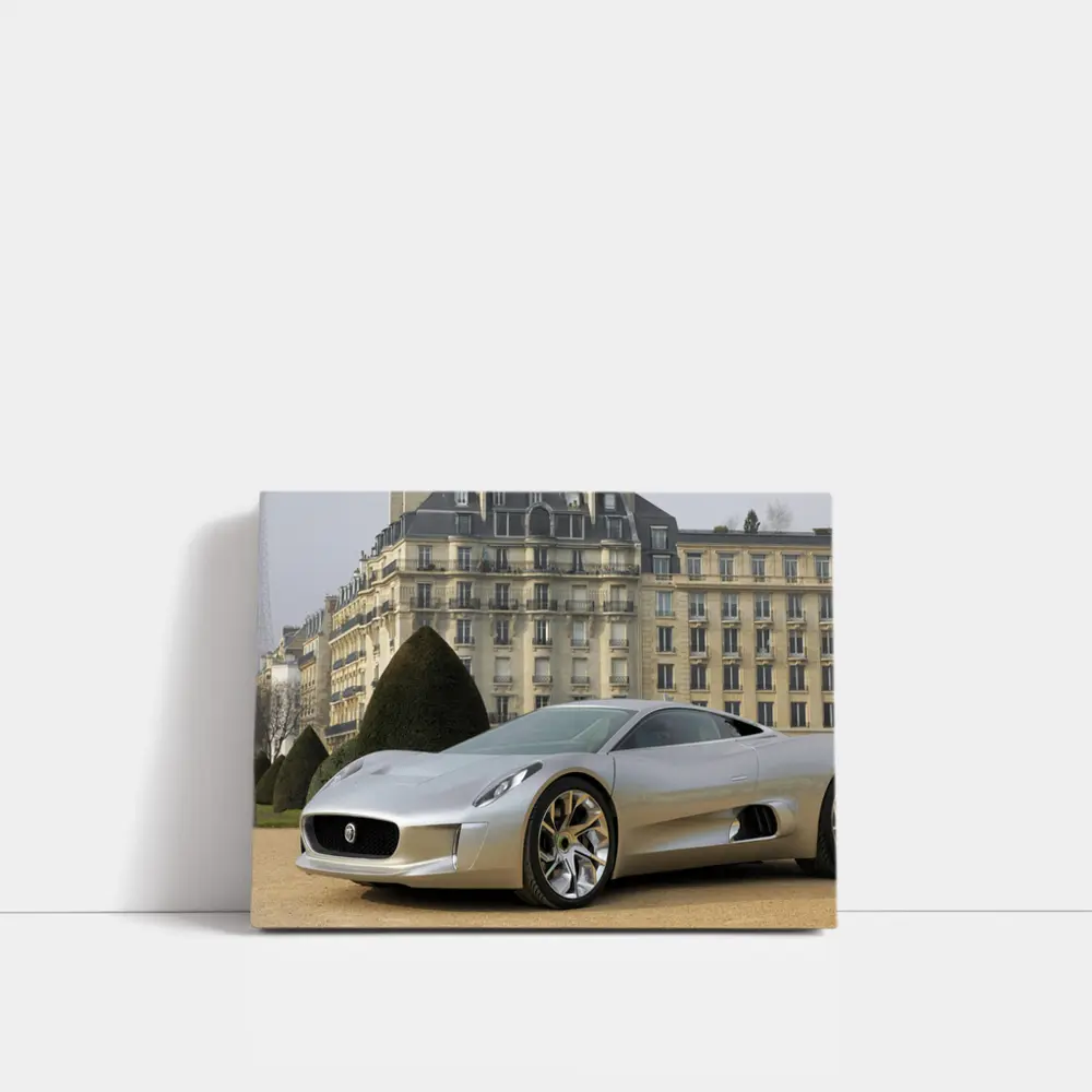 Jaguar C-X75 Concept Car Paris Street – Wall Art