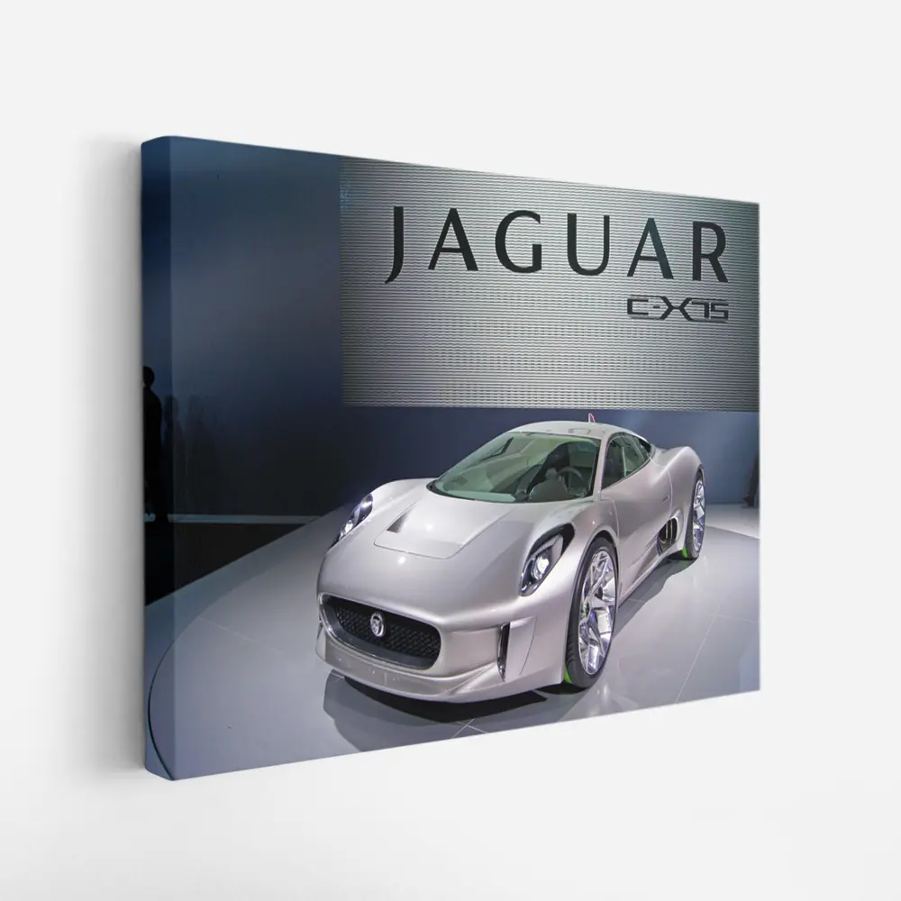 Jaguar CX75 Concept Car Auto Show – Wall Art