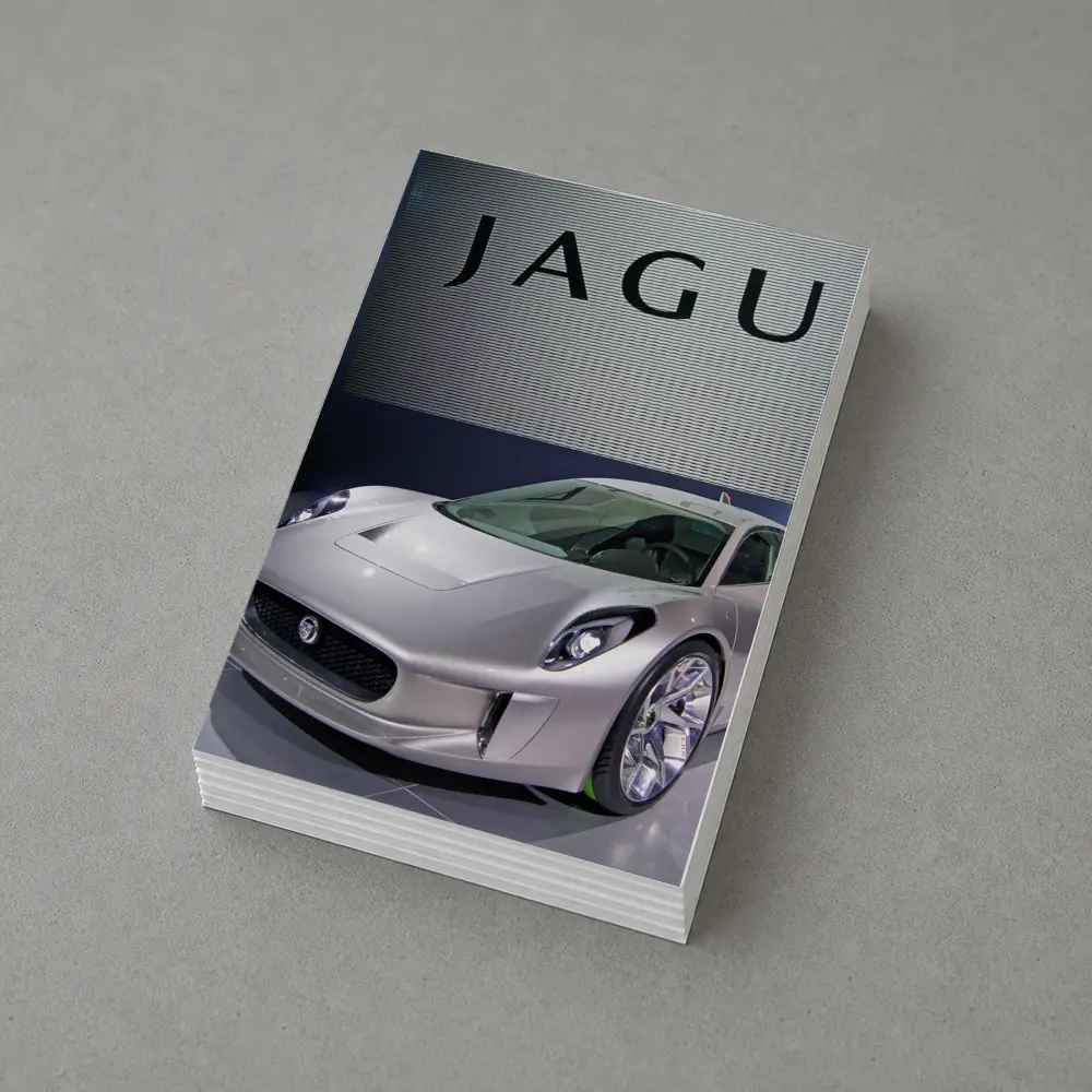 Jaguar CX75 Concept Car Auto Show – Postcards