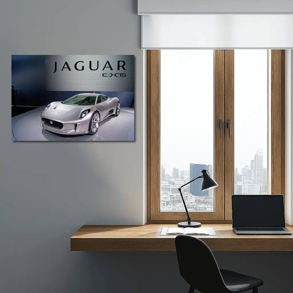Jaguar CX75 Concept Car Auto Show – Wall Art
