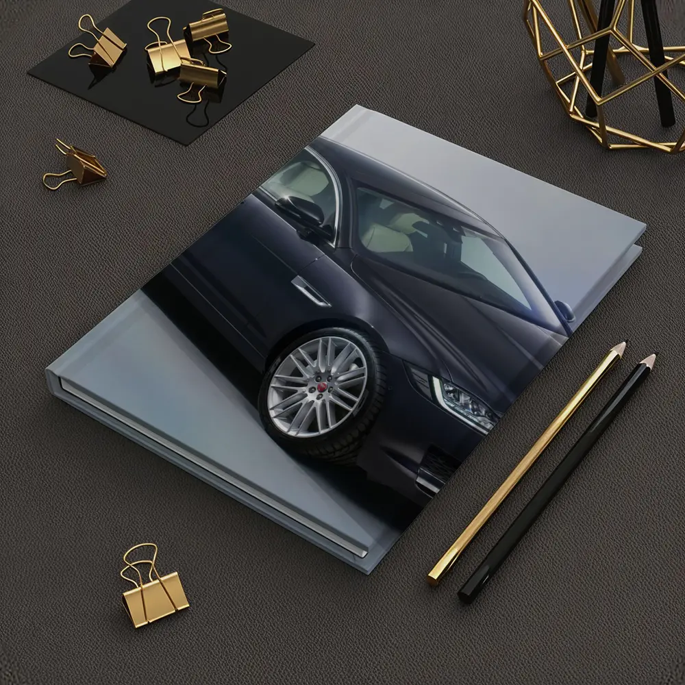 Jaguar XF Dark Blue Studio Shot – Notebooks