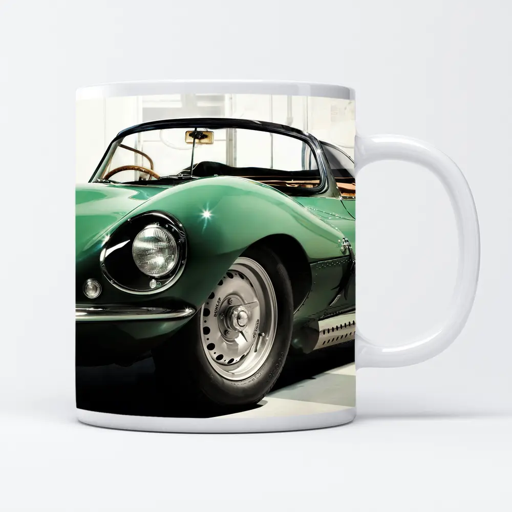 Jaguar XKSS Classic Roadster British Racing Green – Mugs