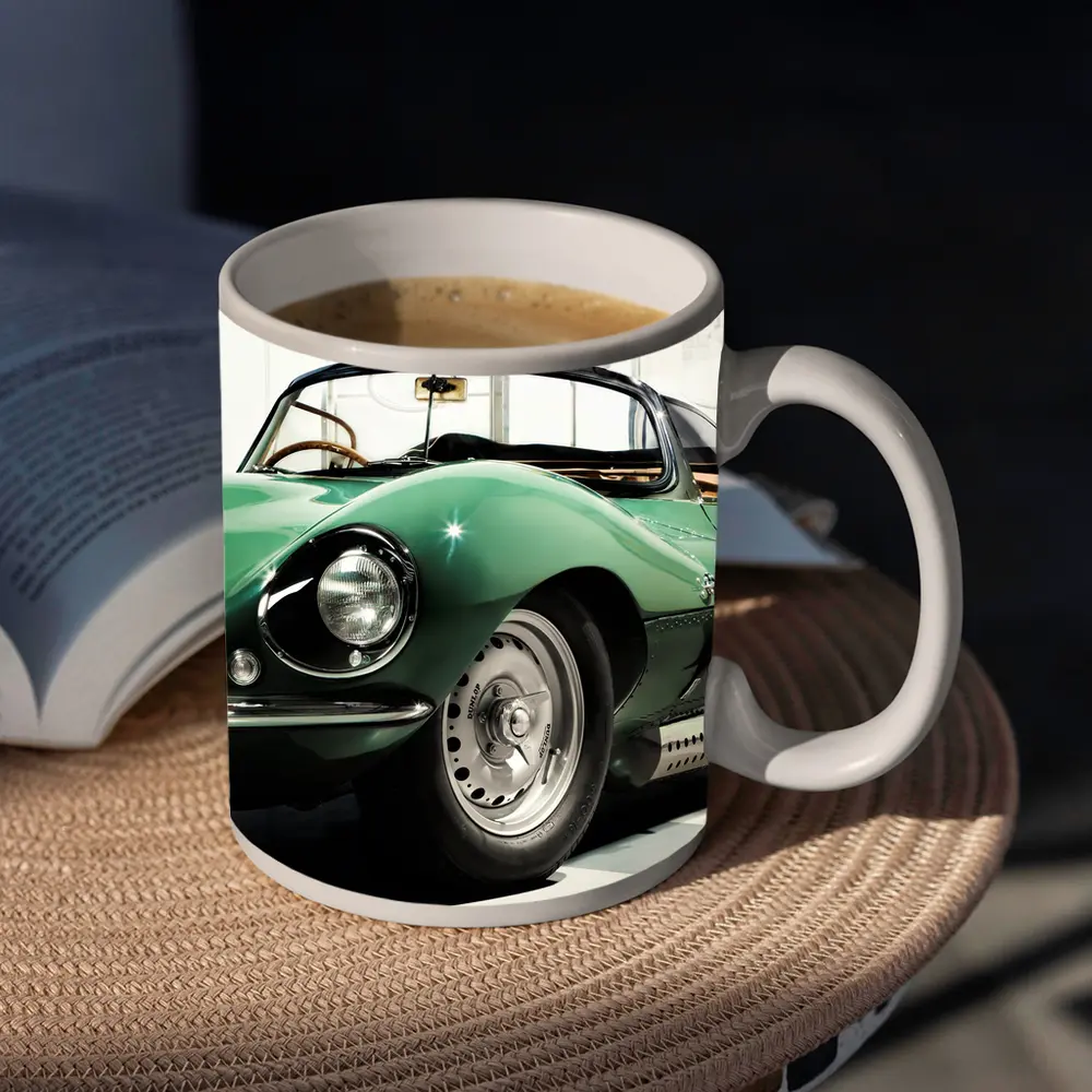 Jaguar XKSS Classic Roadster British Racing Green – Mugs