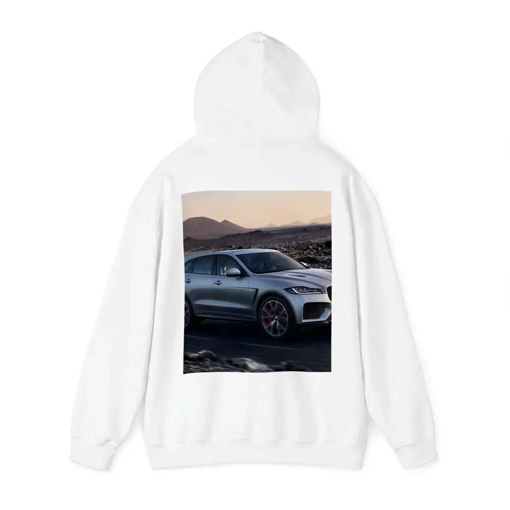 Jaguar F-Pace SVR Silver Desert Road – Hoodies