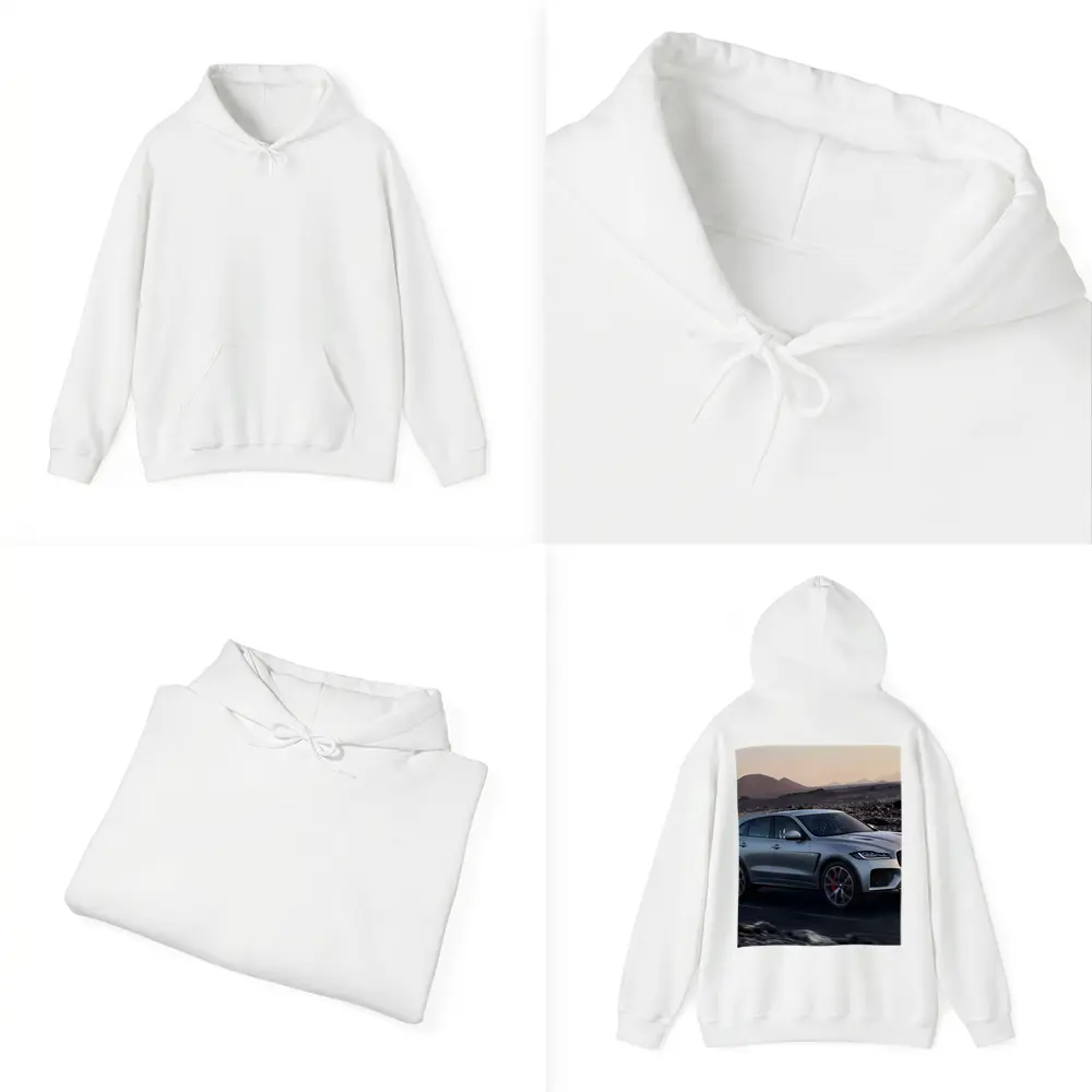 Jaguar F-Pace SVR Silver Desert Road – Hoodies