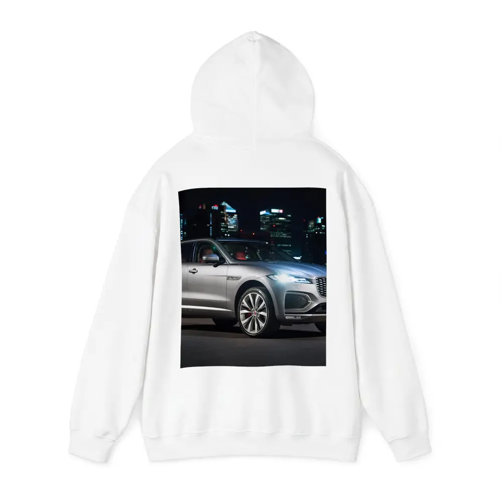 Jaguar F-Pace Silver SUV Night City – Hoodies