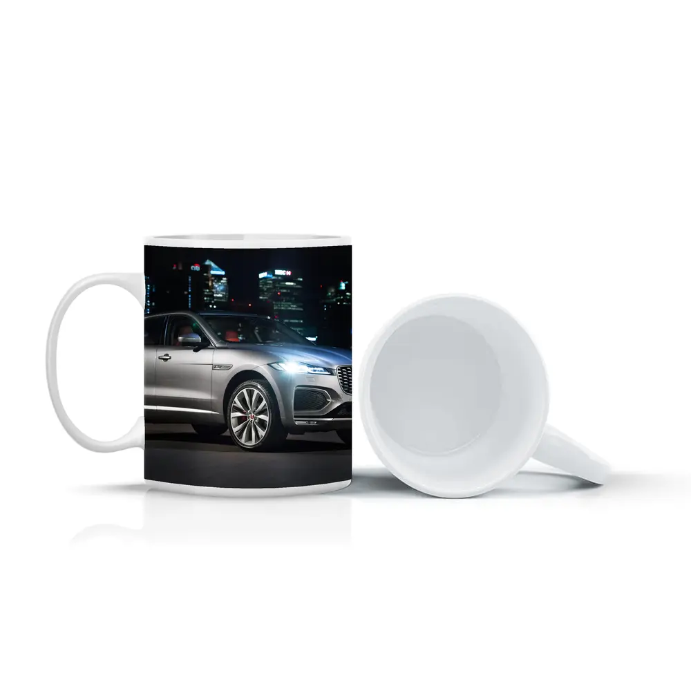 Jaguar F-Pace Silver SUV Night City – Mugs