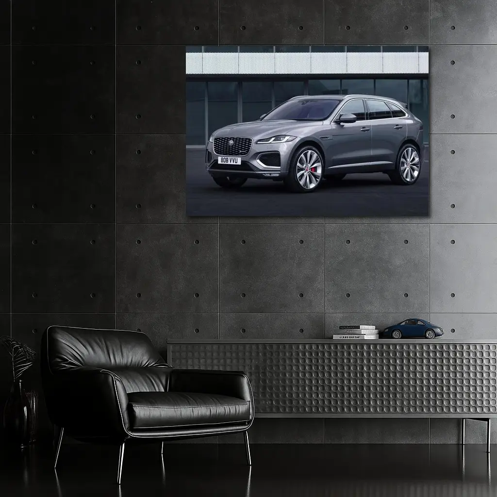 Jaguar F-Pace R-Dynamic Gray Urban Setting – Wall Art