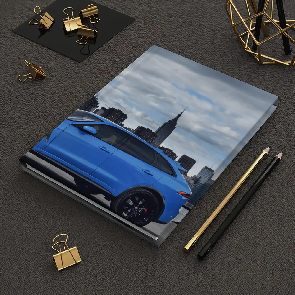Jaguar F-Pace SVR Blue New York Skyline – Notebooks