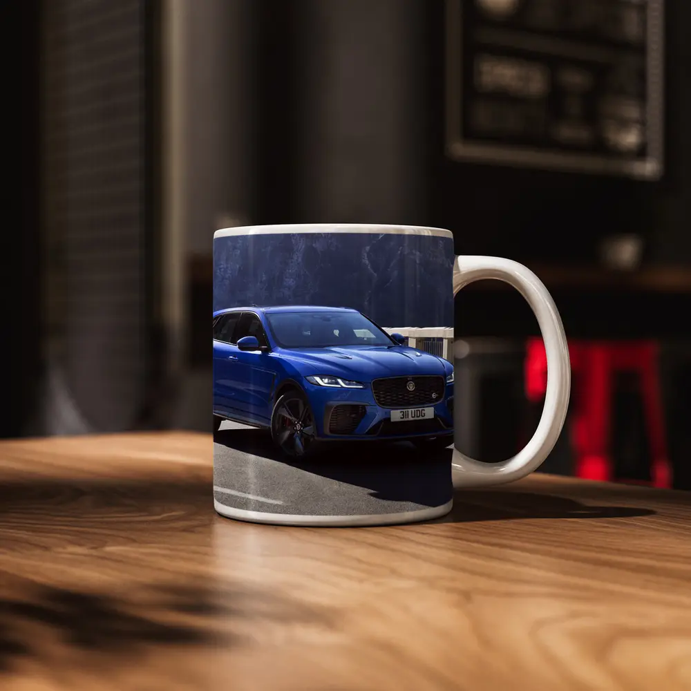 Jaguar F-Pace SVR Blue Mountain Road – Mugs