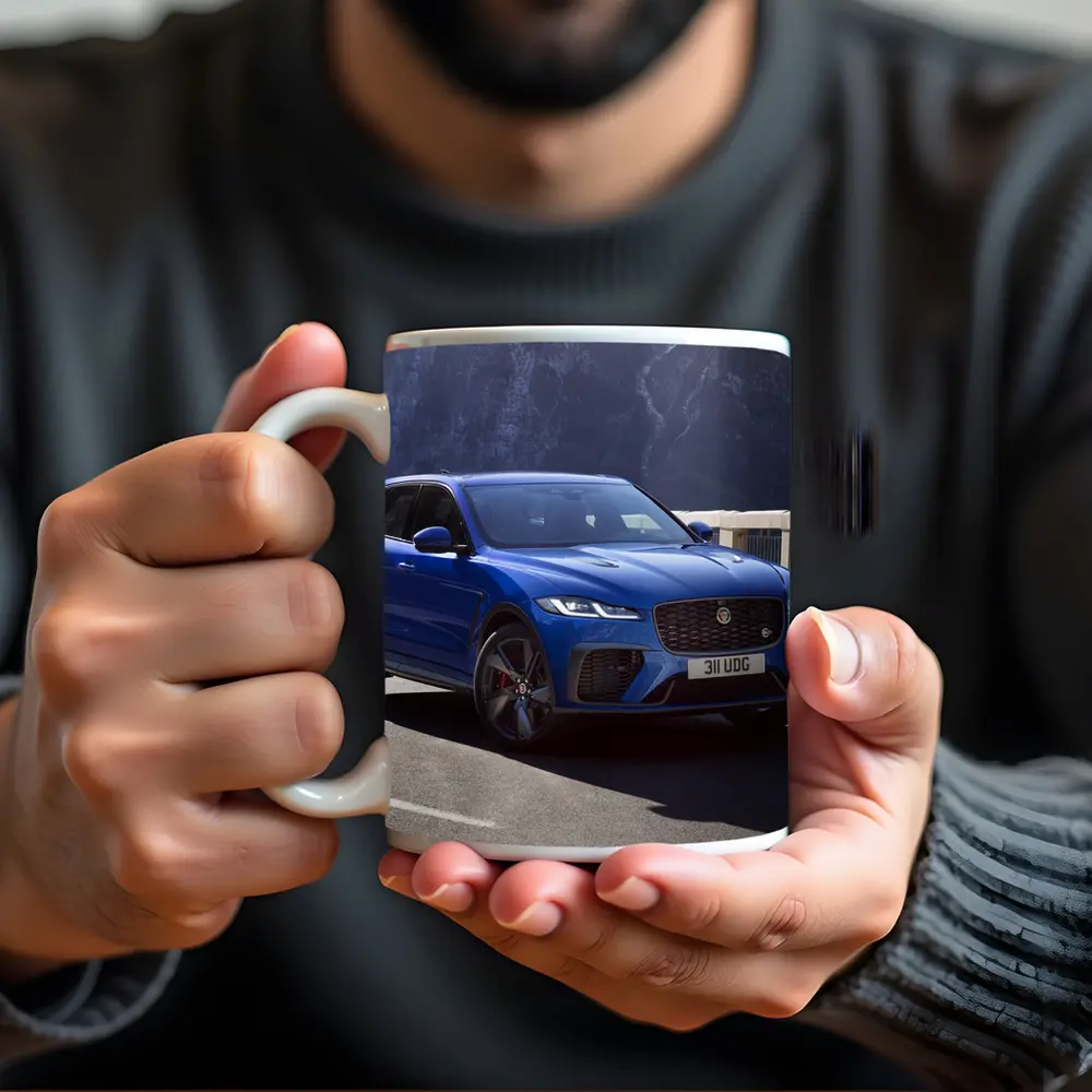 Jaguar F-Pace SVR Blue Mountain Road – Mugs