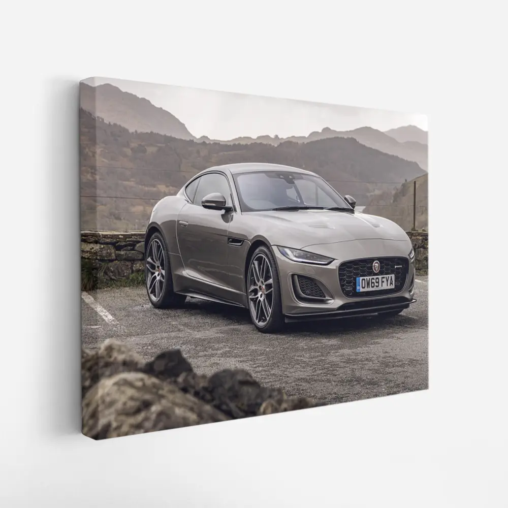 Jaguar F-Type Coupe Mountain Road Setting