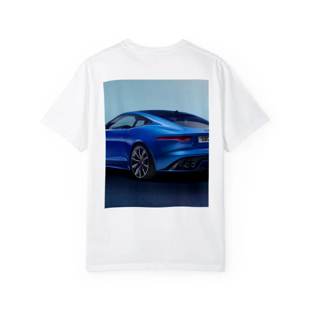 Jaguar F-Type Coupe Blue Studio Shot – T-Shirts