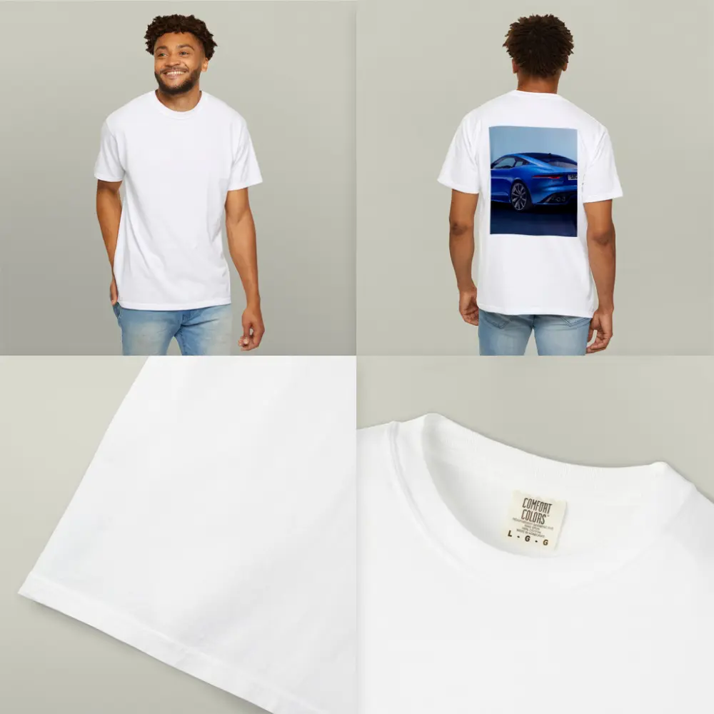 Jaguar F-Type Coupe Blue Studio Shot – T-Shirts