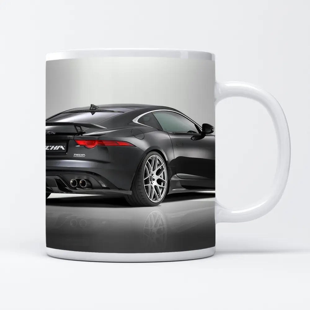 Jaguar F-Type Dark Gray Studio Shot – Mugs