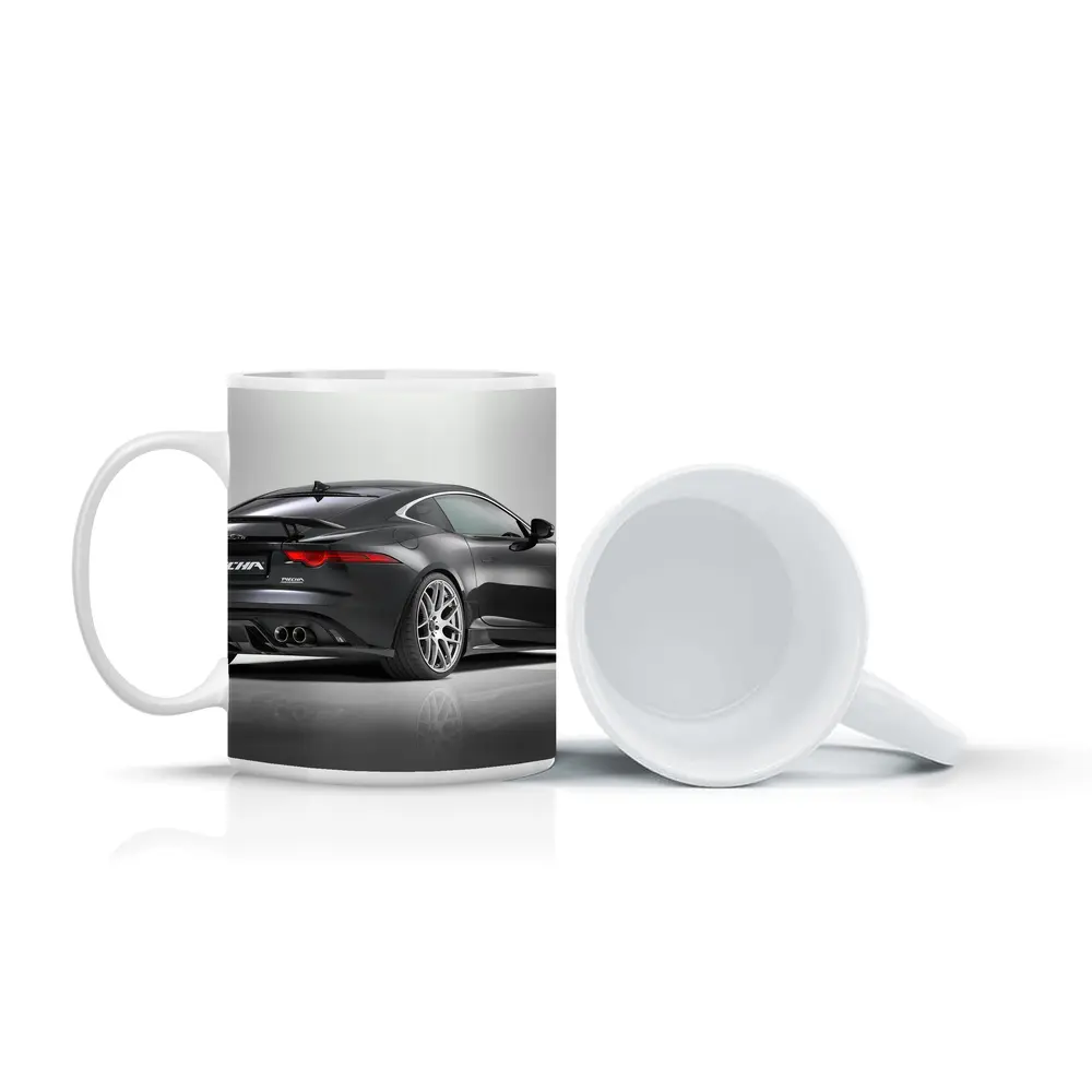 Jaguar F-Type Dark Gray Studio Shot – Mugs