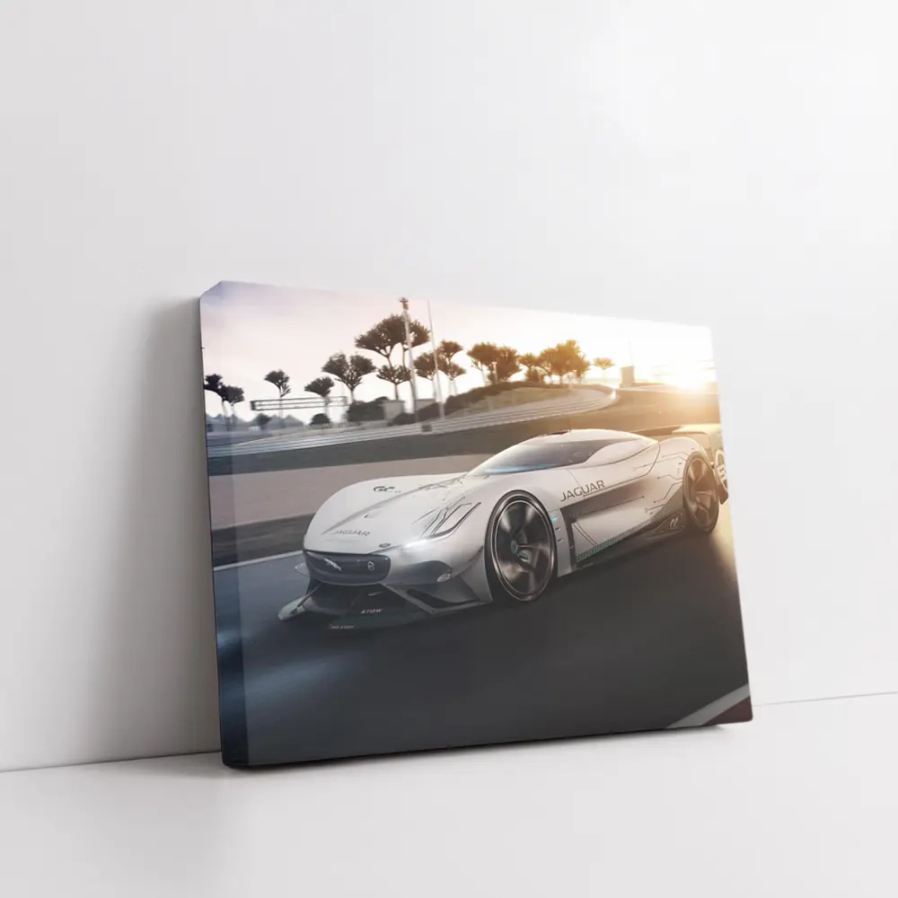 Jaguar Vision Gran Turismo SV Racing Track – Wall Art