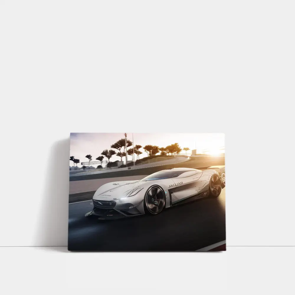 Jaguar Vision Gran Turismo SV Racing Track – Wall Art