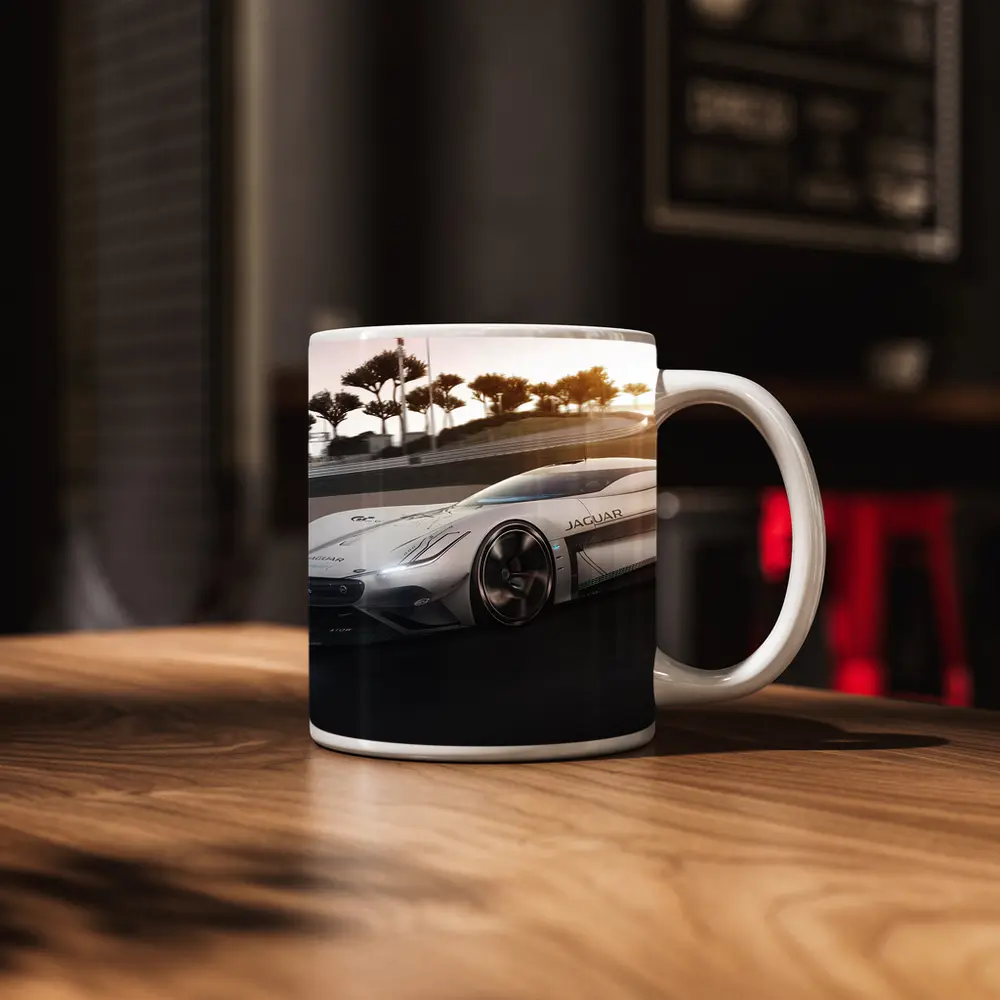 Jaguar Vision Gran Turismo SV Racing Track – Mugs