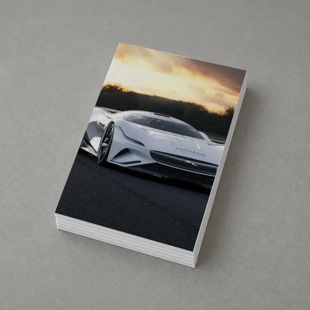 Jaguar Vision Gran Turismo SV On Track – Postcards