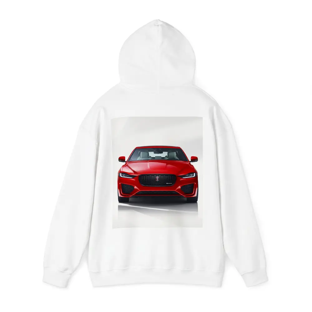 Jaguar XE R-Dynamic Red Front View – Hoodies