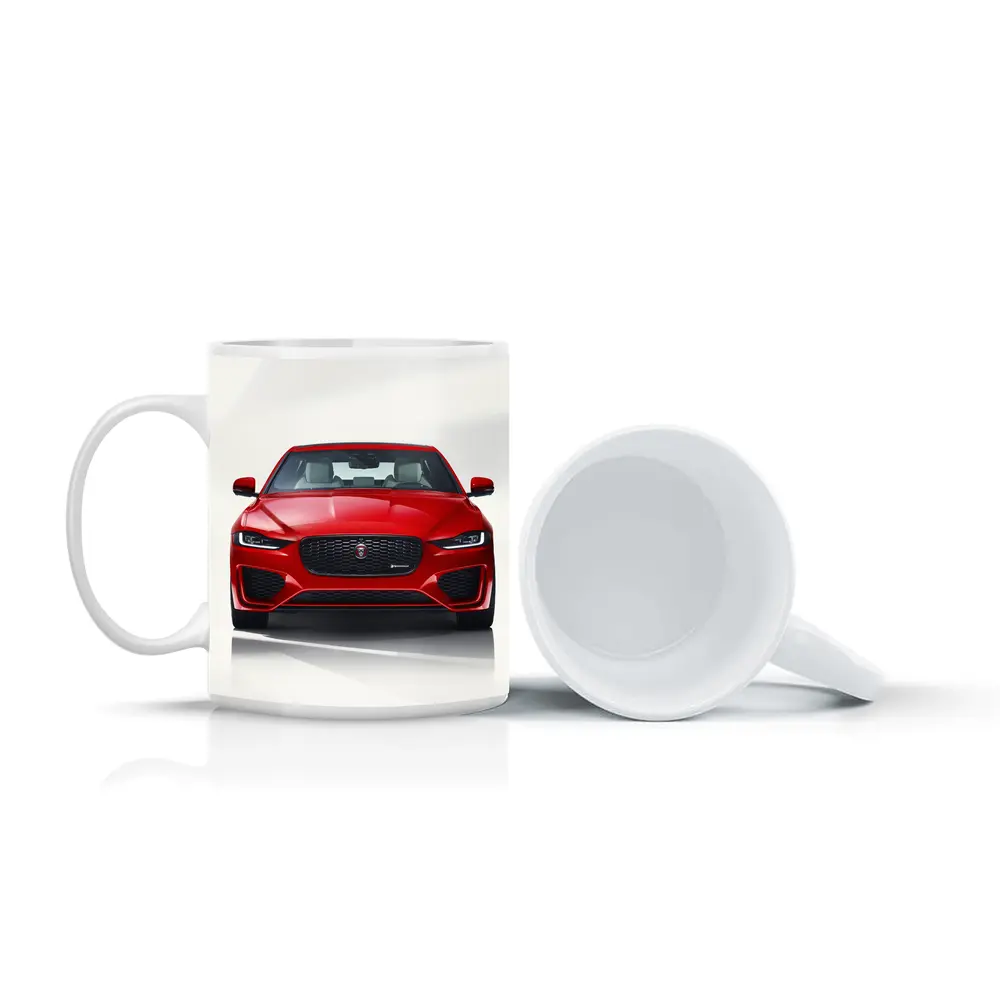 Jaguar XE R-Dynamic Red Front View – Mugs