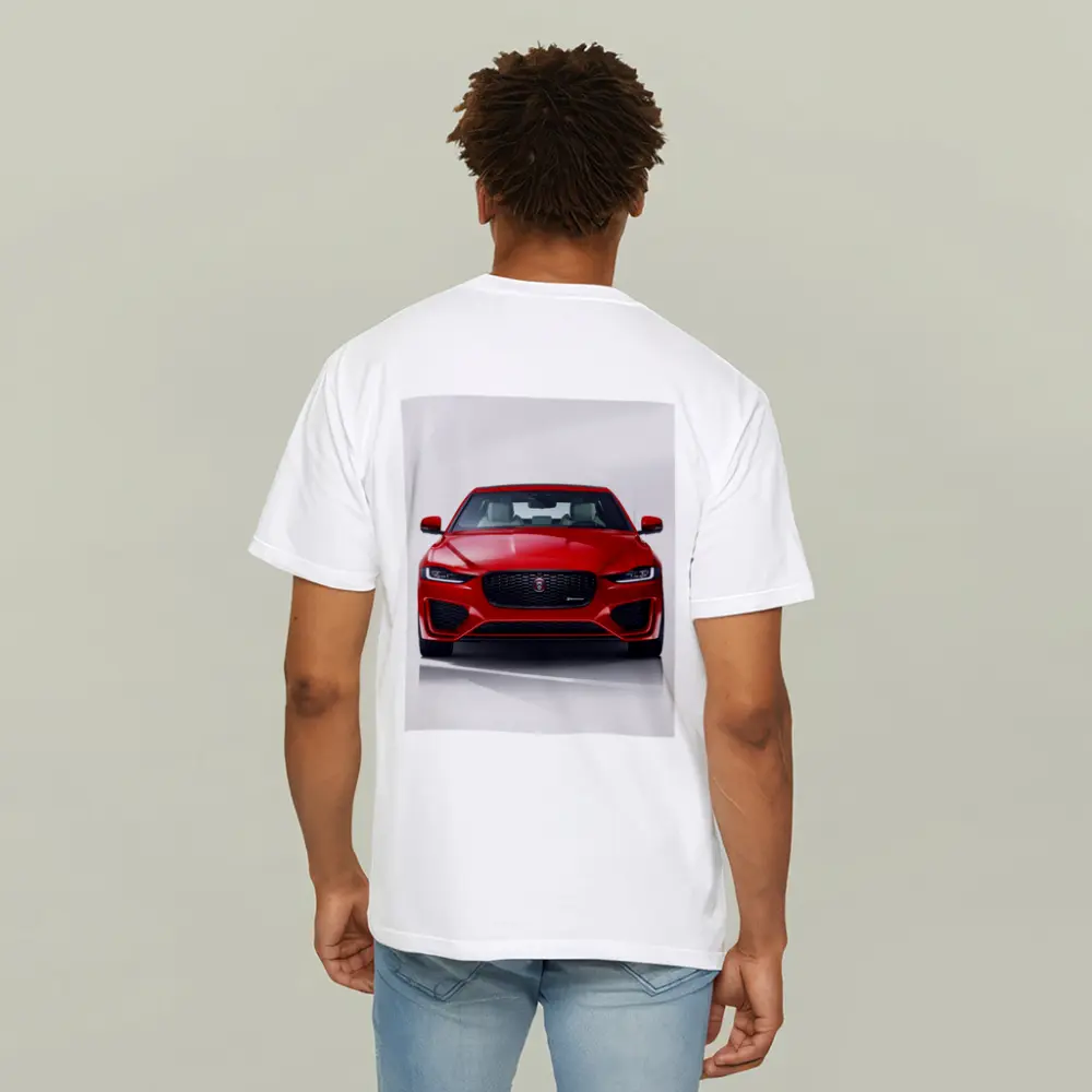 Jaguar XE R-Dynamic Red Front View – T-Shirts