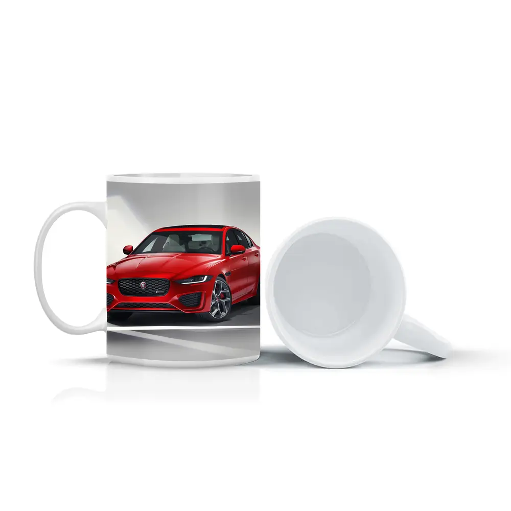 Jaguar XE R-Dynamic Red Sedan Studio – Mugs