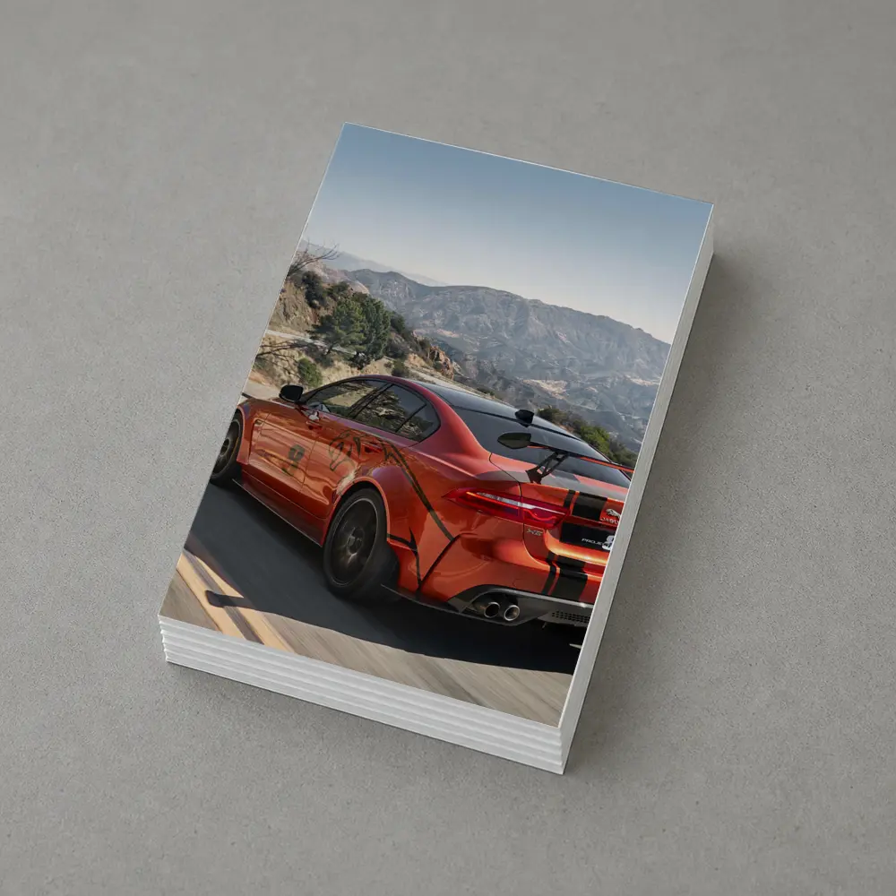 Jaguar XE SV Project Red Mountain Road – Postcards