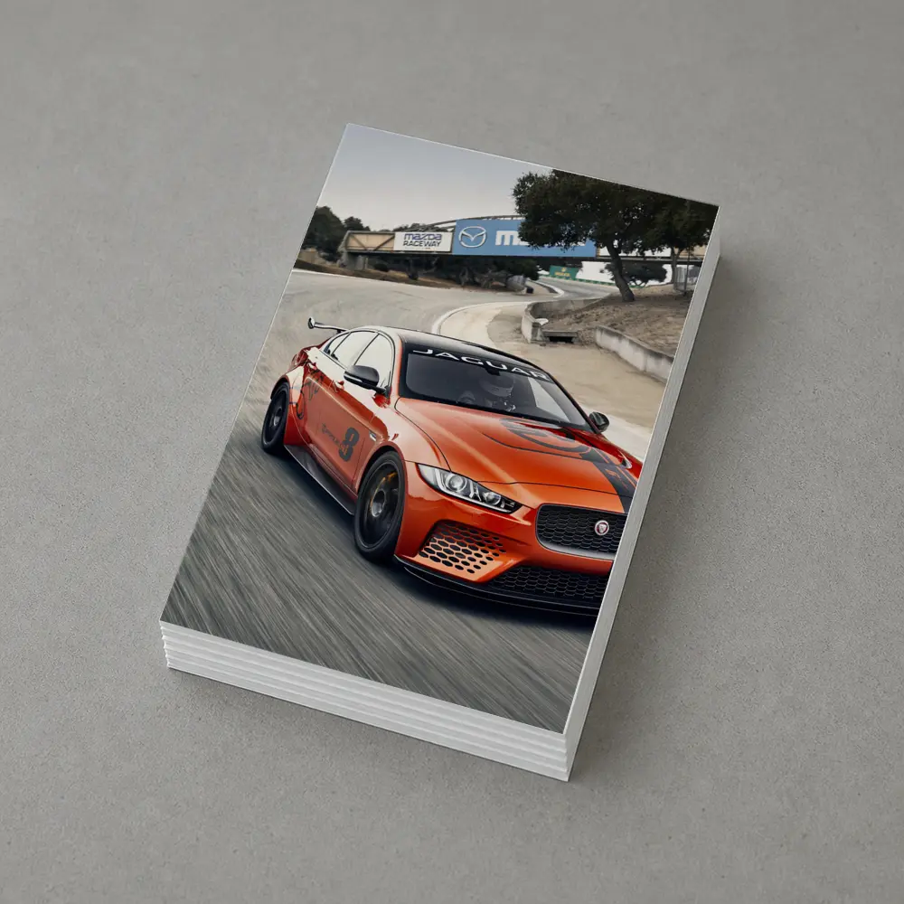 Jaguar XE SV Project Eight Race Track – Postcards