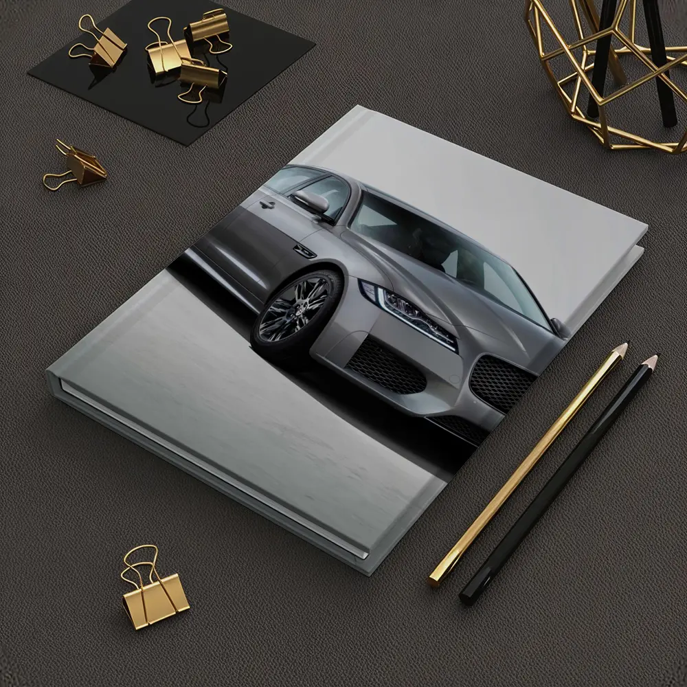 Jaguar XF Chequered Flag Gray Studio Shot – Notebooks
