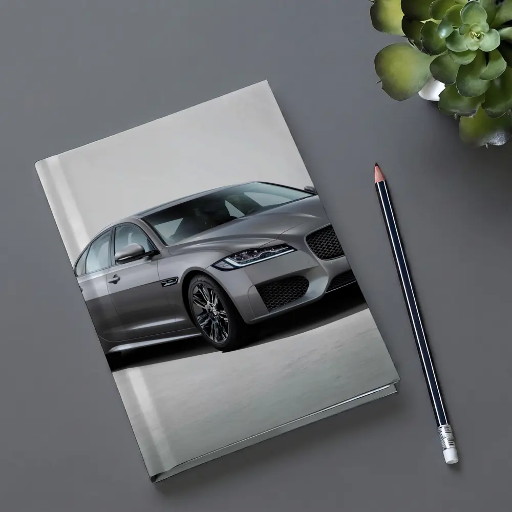 Jaguar XF Chequered Flag Gray Studio Shot – Notebooks