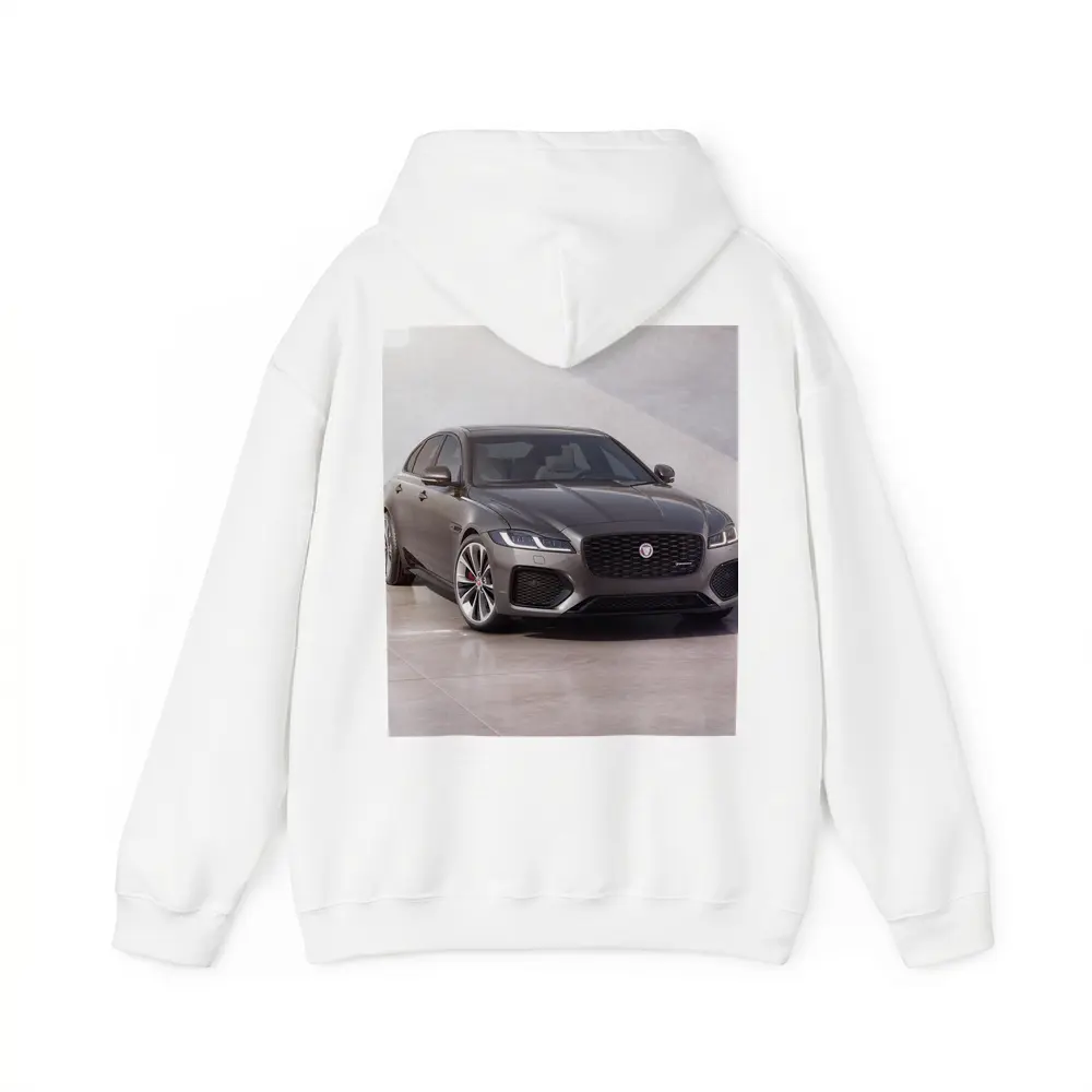 Jaguar XF Sedan Gray Studio Setting – Hoodies