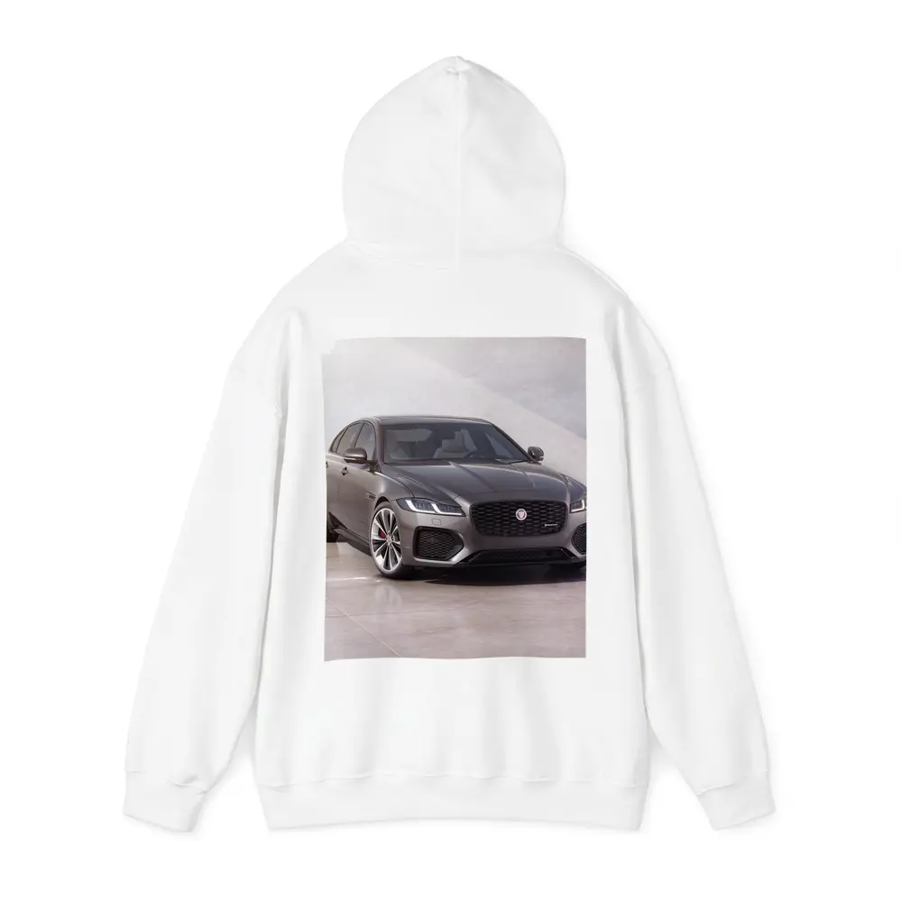 Jaguar XF Sedan Gray Studio Setting – Hoodies