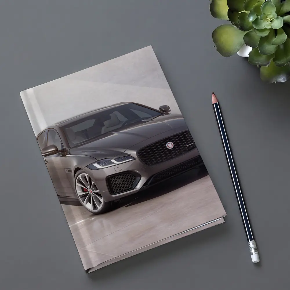 Jaguar XF Sedan Gray Studio Setting – Notebooks