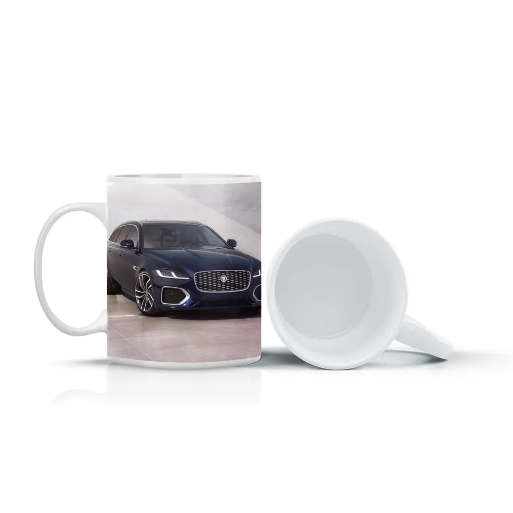 Jaguar XF Sportbrake Blue Studio Setting – Mugs