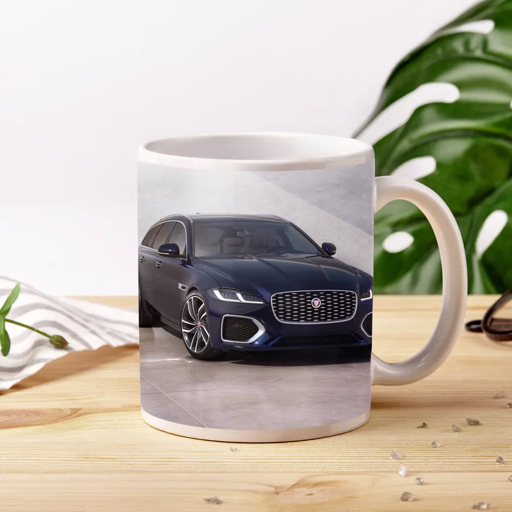 Jaguar XF Sportbrake Blue Studio Setting – Mugs