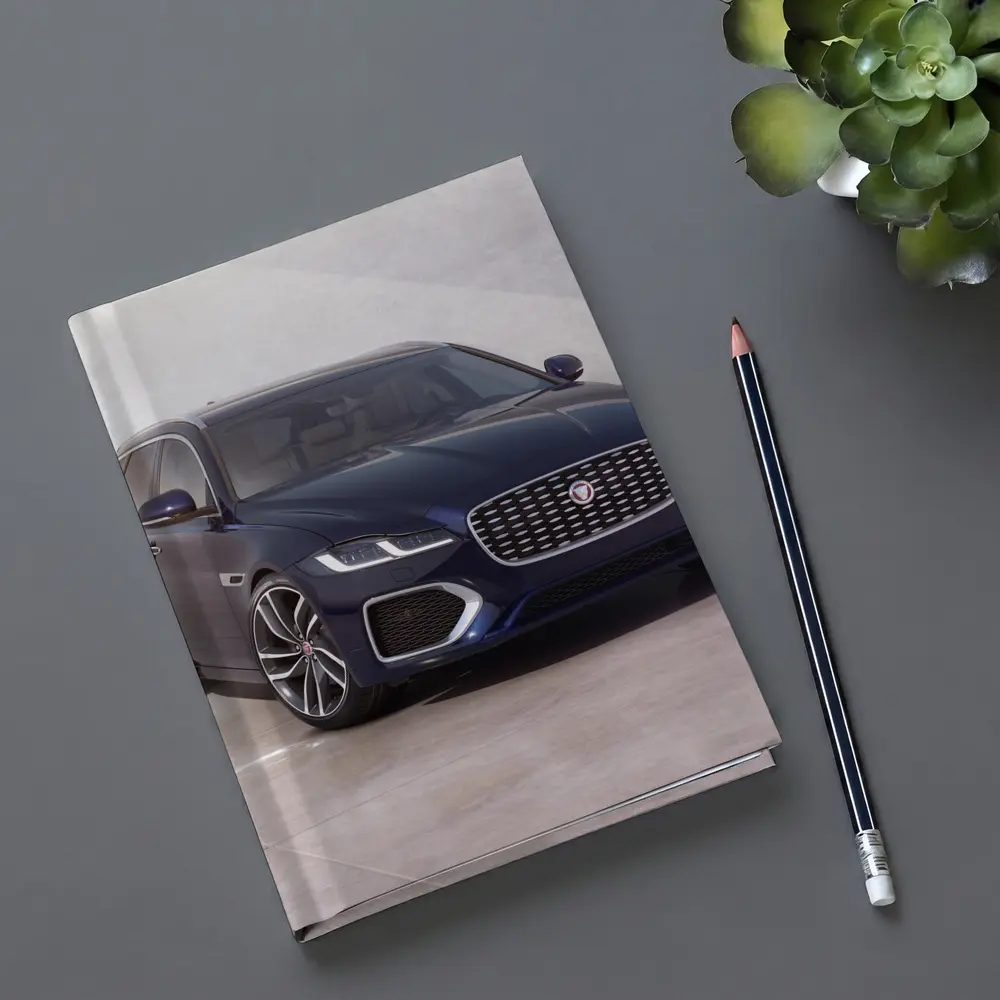 Jaguar XF Sportbrake Blue Studio Setting – Notebooks