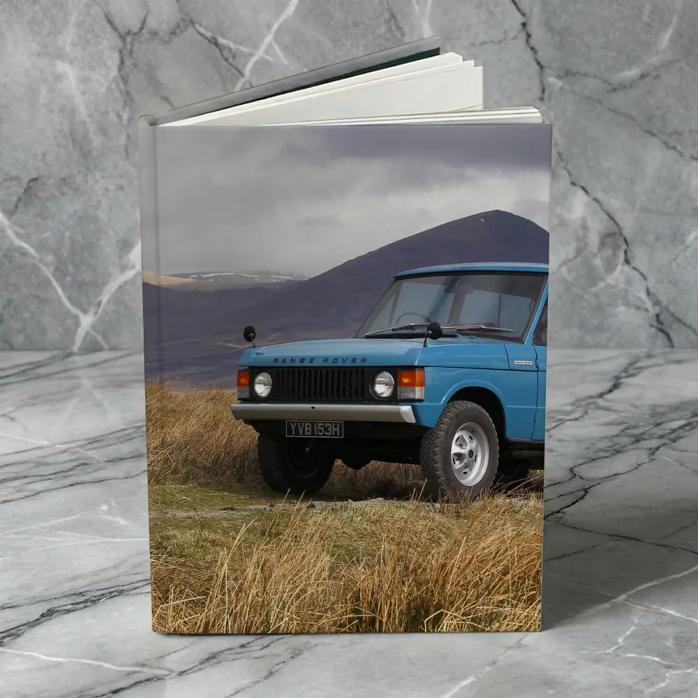 Classic Range Rover Blue Scottish Highlands – Notebooks
