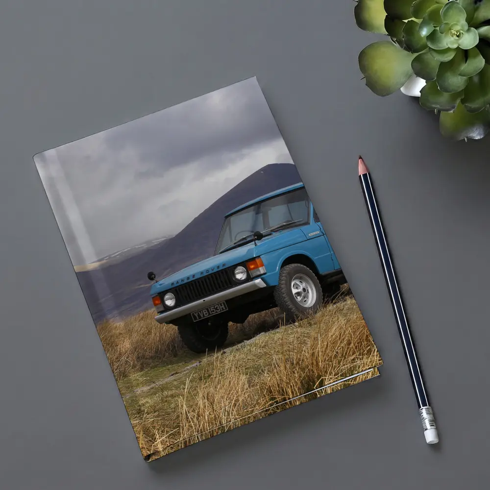 Classic Range Rover Blue Scottish Highlands – Notebooks