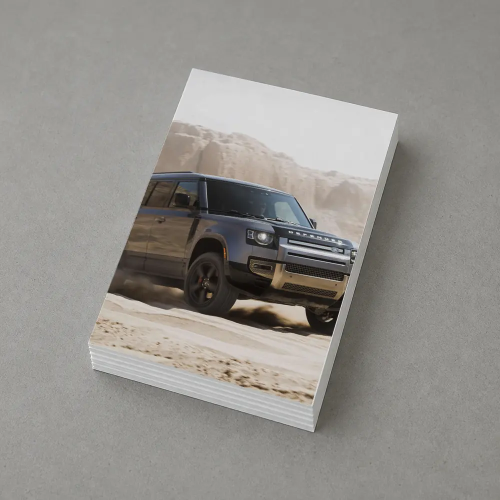 Land Rover Defender Desert Off Road Drive – Postcards