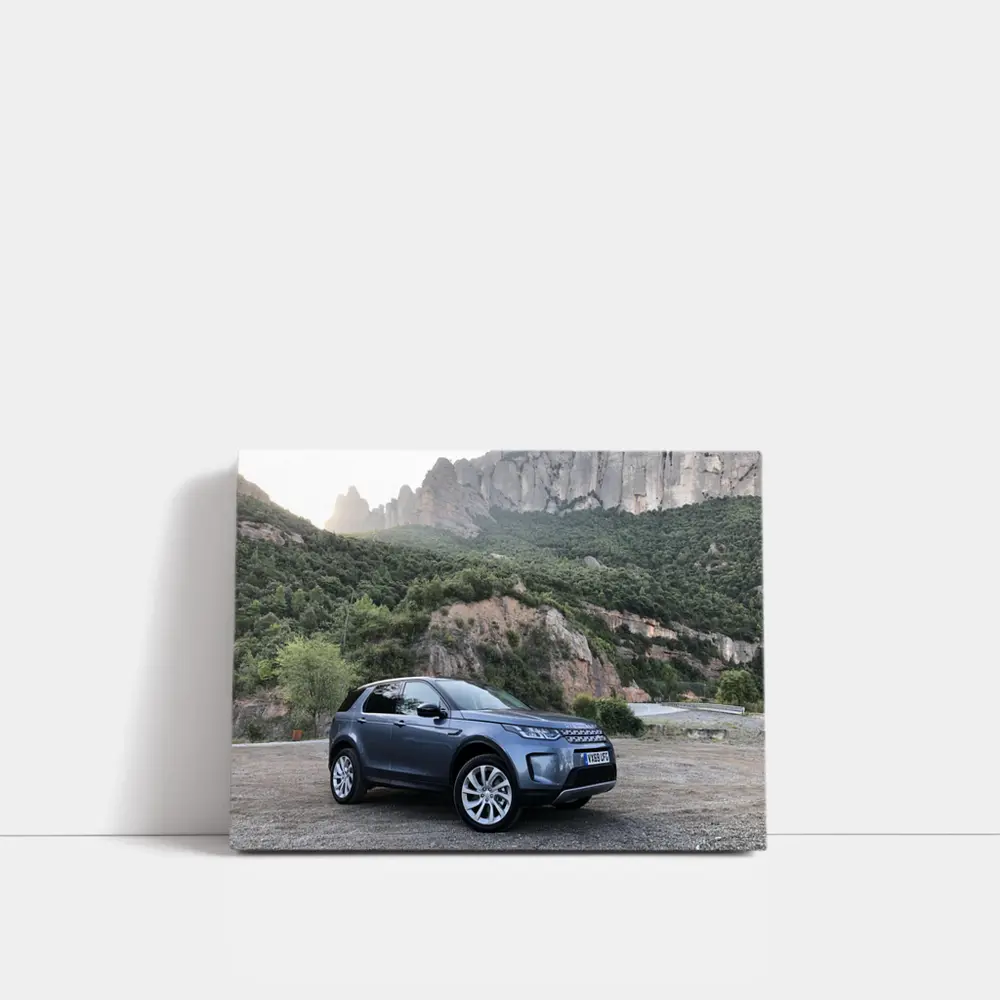 Land Rover Discovery Sport Rocky Mountain Backdrop – Wall Art