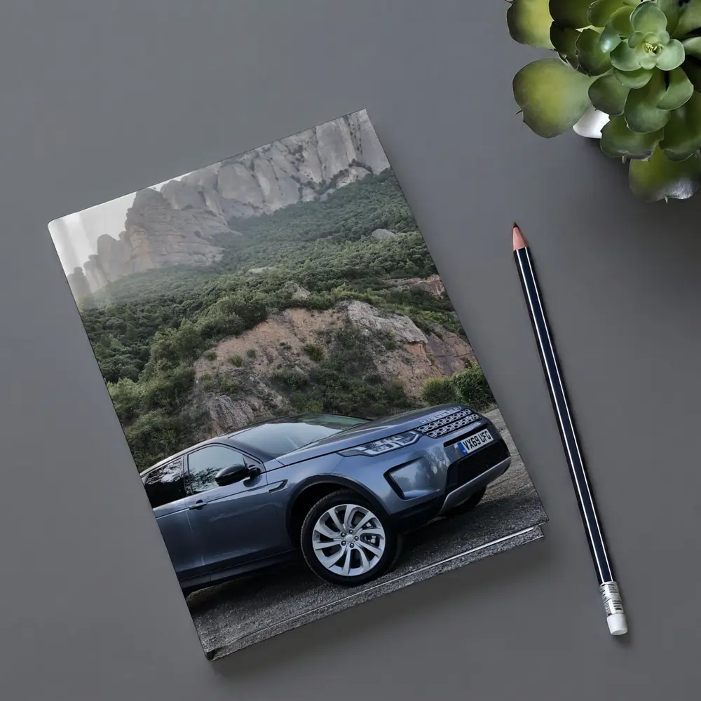 Land Rover Discovery Sport Rocky Mountain Backdrop – Notebooks