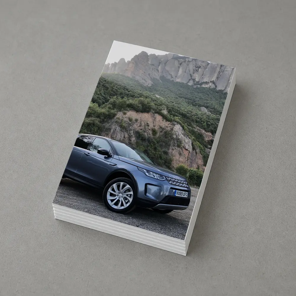 Land Rover Discovery Sport Rocky Mountain Backdrop – Postcards