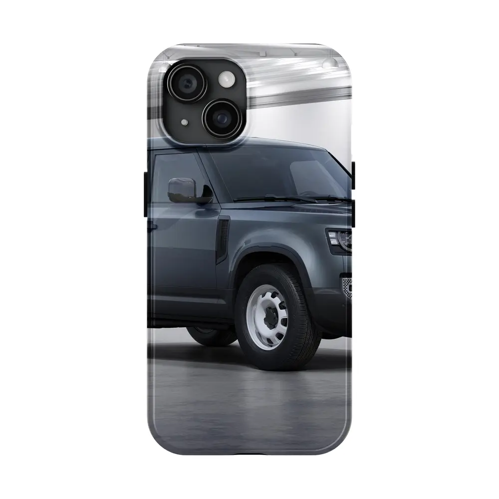 Land Rover Defender 110 Gray Studio Shot – Cases