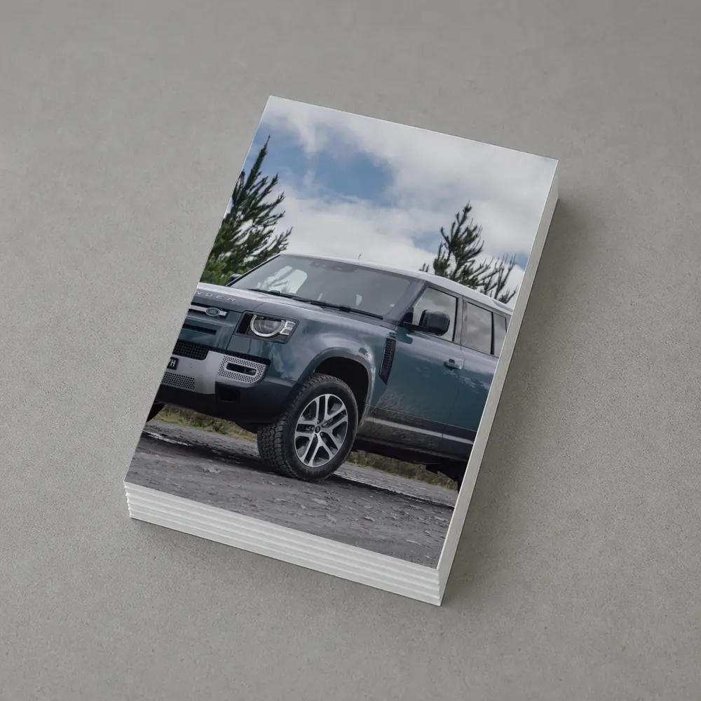 Land Rover Defender 110 Forest Outdoor Setting – Postcards