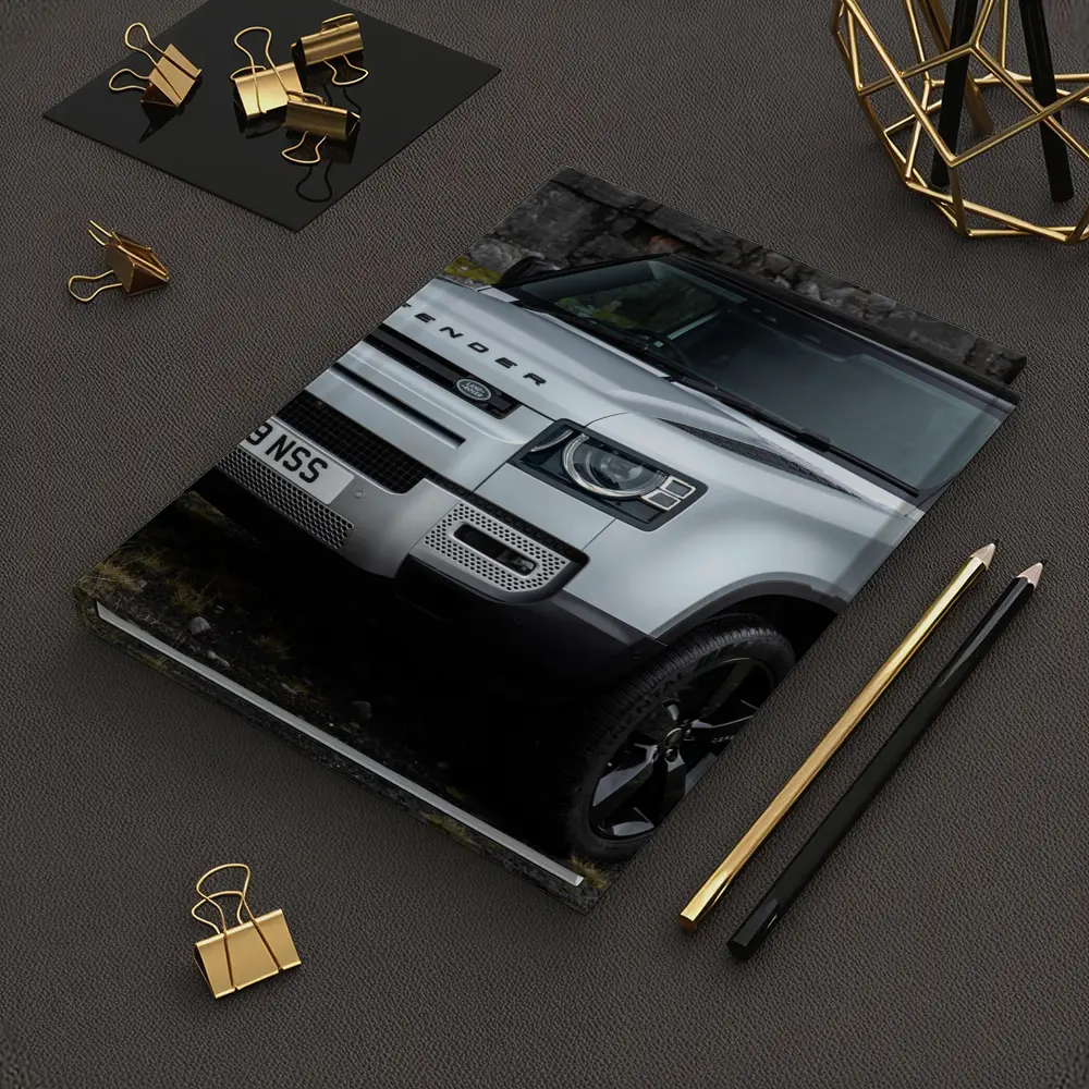 Land Rover Defender Rocky Cliffs Silver – Notebooks