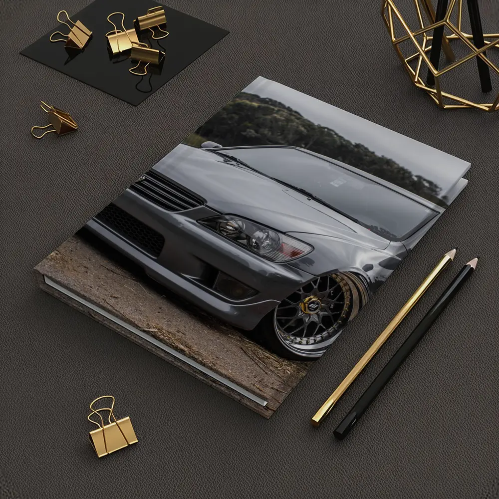 Toyota Altezza Slammed Stance Gray Cloudy Day – Notebooks