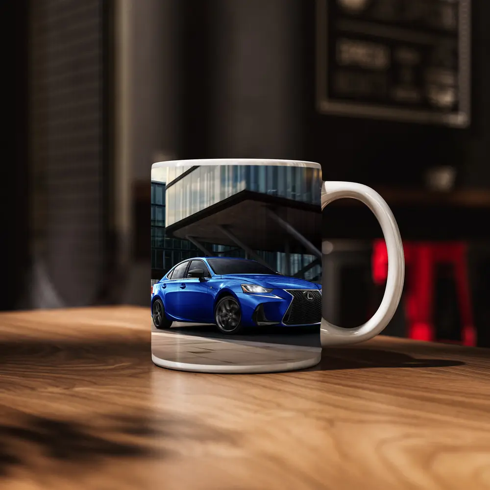Lexus IS F Sport Blue Urban Street – Mugs