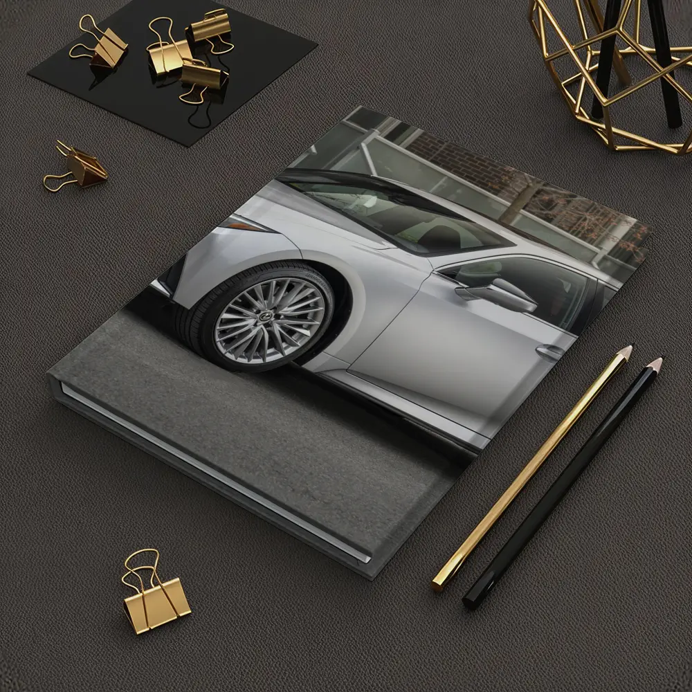 Lexus IS Silver Sedan Urban Street Setting – Notebooks